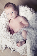 Baby beim Shooting