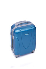 Suitcase isolated on the white background