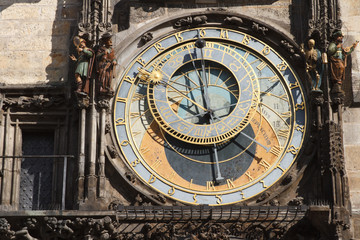 Astronomical clock on Town hall, Prague