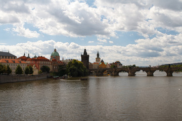 Prague, Charles Bridge and Old Townl. Czech

