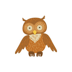 Cute Brown Own Sitting