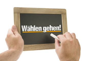 Wählen gehen!