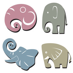 elephant graphic