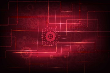 Abstract gear background