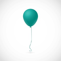 Turquoise balloon