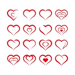 Heart shapes