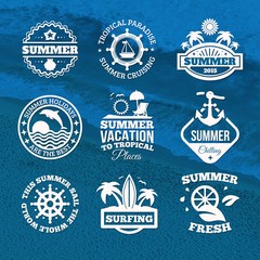 Summer badges