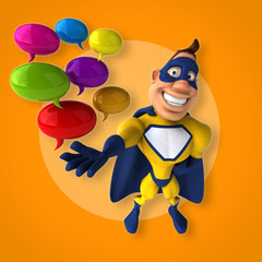 Fun superhero