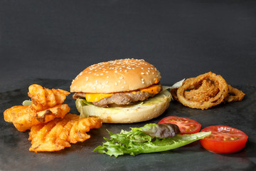 Hamburger Cheeseburger burger