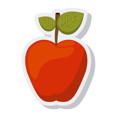 apple fresh isolated icon vector illustration design