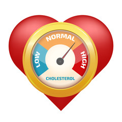 Cholesterol Meter vector