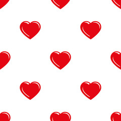 Seamless hearts pattern