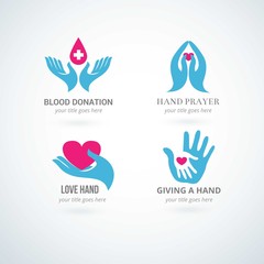 Hands logos