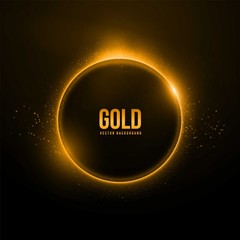 Gold ring background