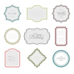 Variety of vintage badges