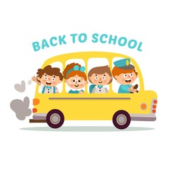 Back to school illustration