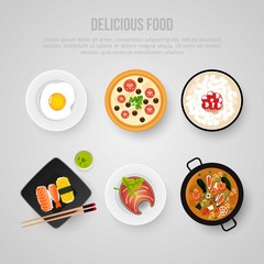Delicious food template