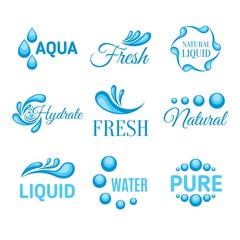 Aqua logos