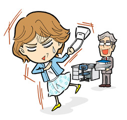 残業命令　女性