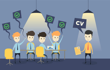 Management hired a new employee