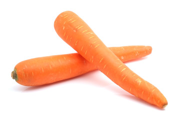 carrot isolated on white background