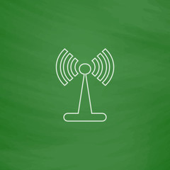 Antenna computer symbol