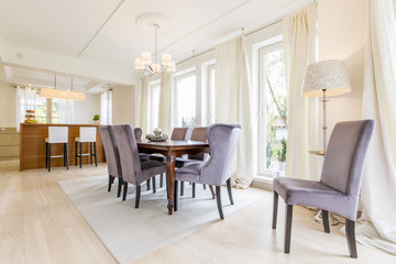 Classic ideas in a freshly-built house