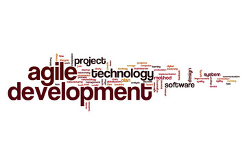 Development word cloud concept