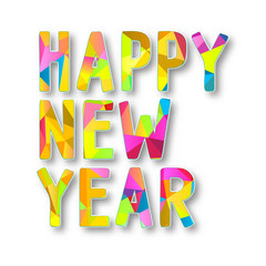 New Yaer greeting card