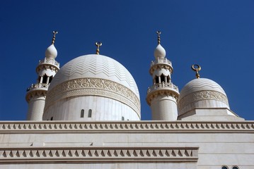 Fototapeta na wymiar Dubai Baniyas mosque