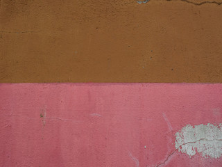 brown and pink painted wall