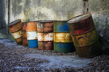 rusty barrels
