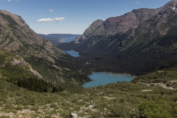 Fototapeta na wymiar Grinnell Lake Glacier National Park 