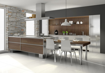 Küchenzeile, Küche, Einbauküche