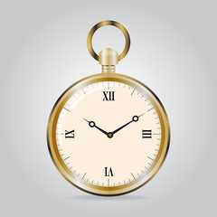 Antique pocket watch icon