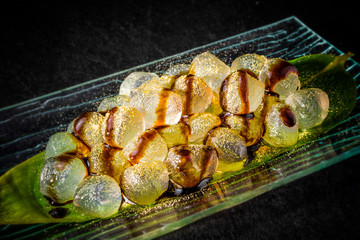 わらび餅　 Bracken-starch Dumplings japanese food