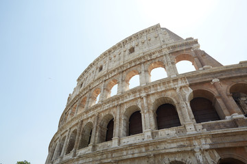 Fototapeta na wymiar Rome Italy - Coliseum