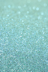 Blur background / Abstract blur background of glitter paper. Blue tone.