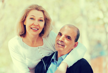 Fototapeta premium Portrait of mature couple