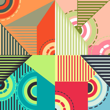 set of ornaments for background and design