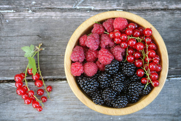 Assorted berries
