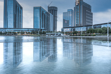 Fototapeta premium city skyline and cityscape at daytime,guangzhou,china