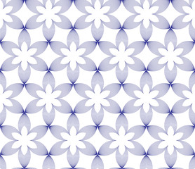 Seamless background with abstract flowers.