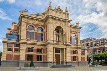 Fototapeta na wymiar Historical theater building in the center of Groningen