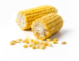 Corn on the cob kernels