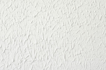 Textured white wall decorative plaster