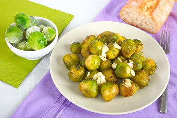 Rosenkohl, geröstet