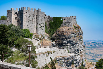 Fototapeta na wymiar Castle Venere in Erice, Sicily