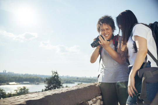 Young Asian Tourists