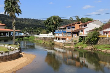 Fototapeta na wymiar Brazil small town - Morretes